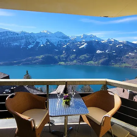 Hotelwohnung Superior-Suite Beatenberg Exterior photo